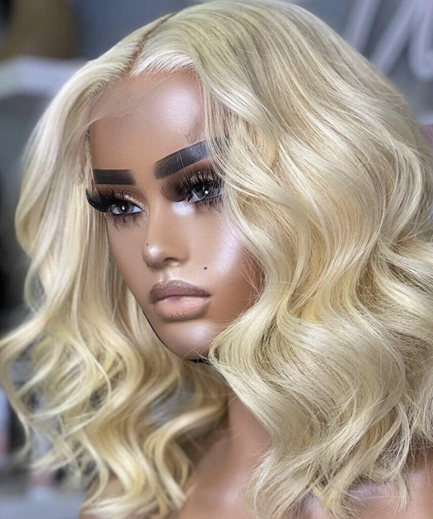 613 16 inch body wave wig