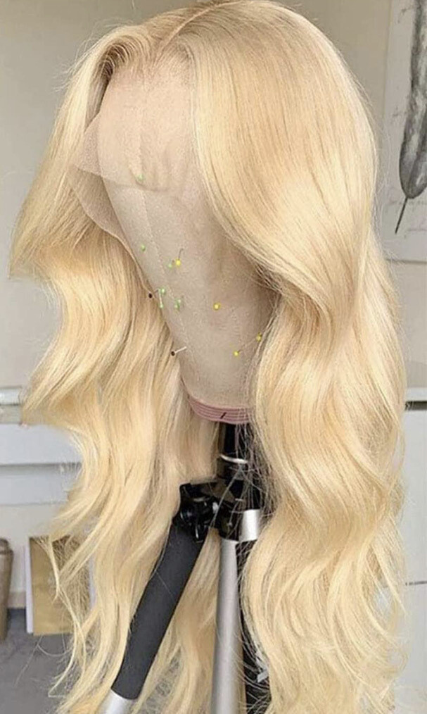 613 Blonde 30 inch lace front wig