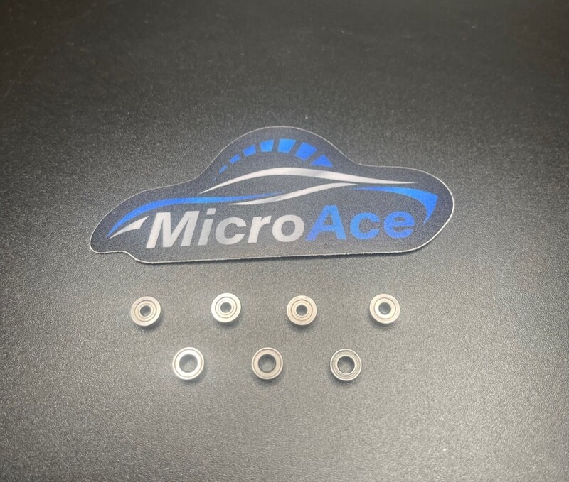 Stainless Bearing Sets Mini-Z (4) 6 x 2 x 2.5, (3) 6 x 3 x 2.5
