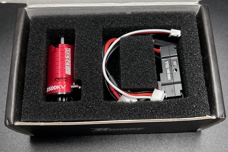 Rocket - RC V2 Mini-z 1410 brushless motor 3500KV red with 18A ESC Combo