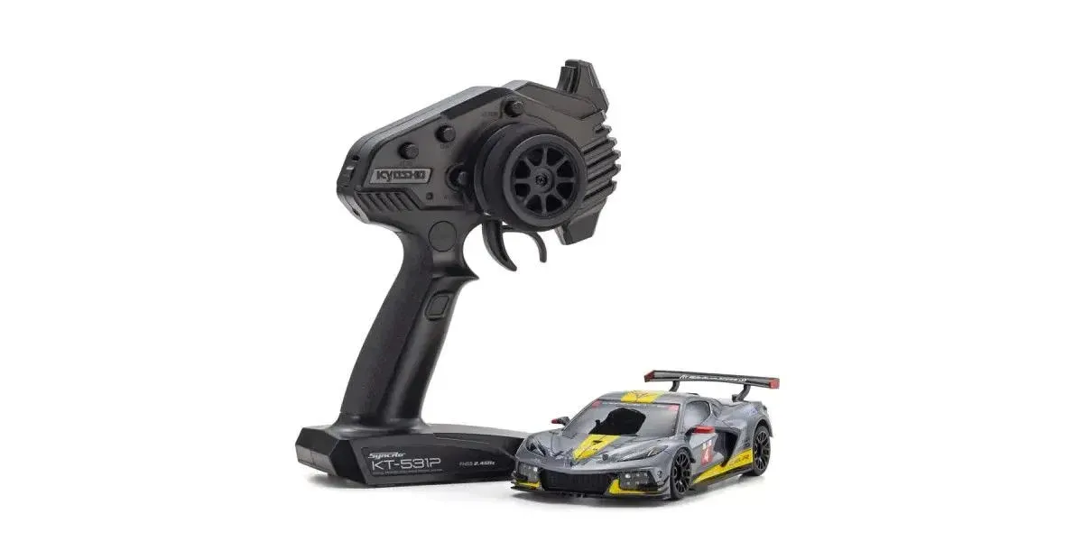 Mini-Z RWD Ready Set MR-03 - Chevrolet Corvette - Gunmetal