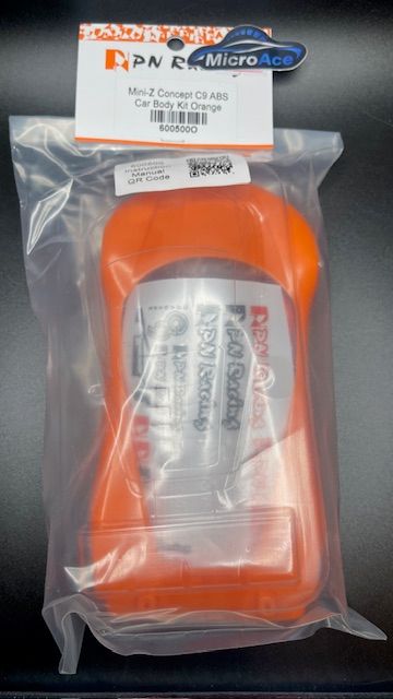 Racing Concept C9 ABS Hard-Body - PN Racing Orange