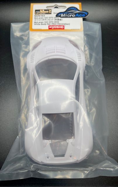 MZN 163 McLaren 12C GT3 2013 white body set