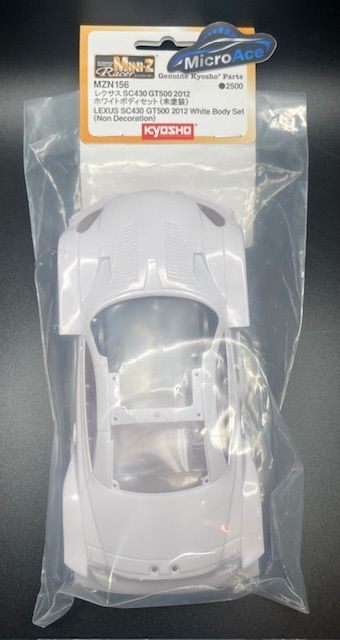 MZN 156 Lexus SC430 GT500 2012 787B white body set