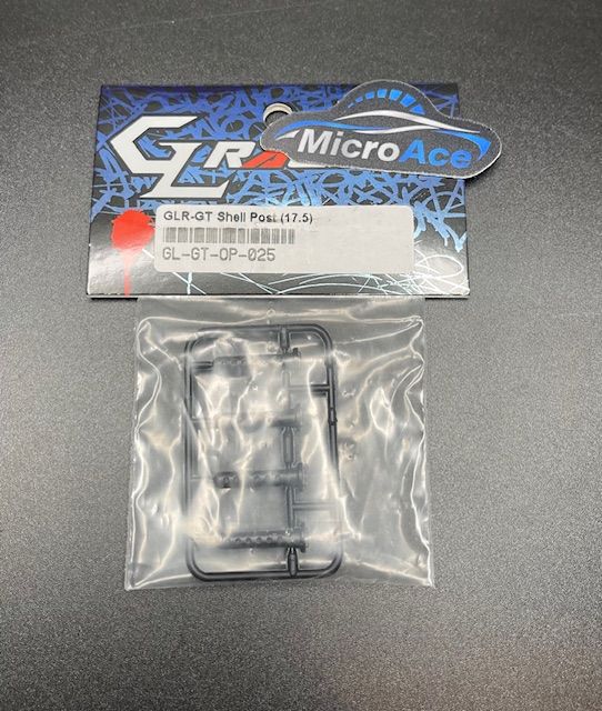 GL-GT-OP-025 GLR-GT SHELL POST (17.5) GL Racing