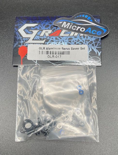 GL-017 GLR ALUMINUM SERVO SAVER SET GL Racing