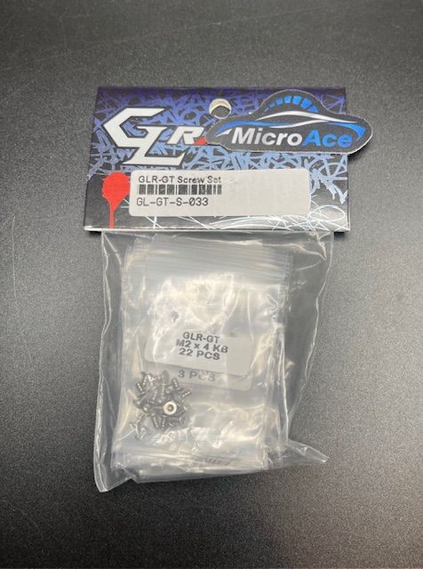 GL-GTS-033 GLR-GT SCREW SET GL Racing GL-GTS-033 GLR-GT SCREW SET GL Racing