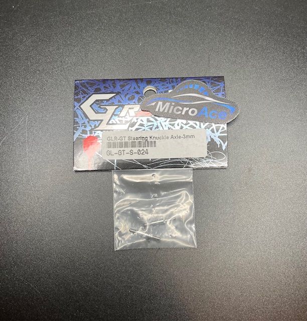 GL-GT-S-024 GLR-GT STEERING KNUCKLE AXLE 3MM GL Racing