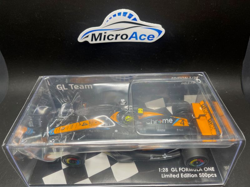 Limited Production Formula One Bodies: Finished - GL Racing GL-M60-003 (AU4) yellow helmet