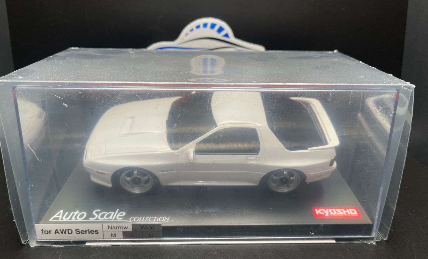 Kyosho MZP464W ASC Mazda Savana RX-7 FC3S White Body Auto Scale Original $79.99