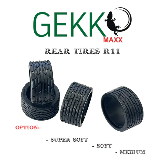 GKM-015 Gekko Maxx Rear Tires R11 (4pcs) soft