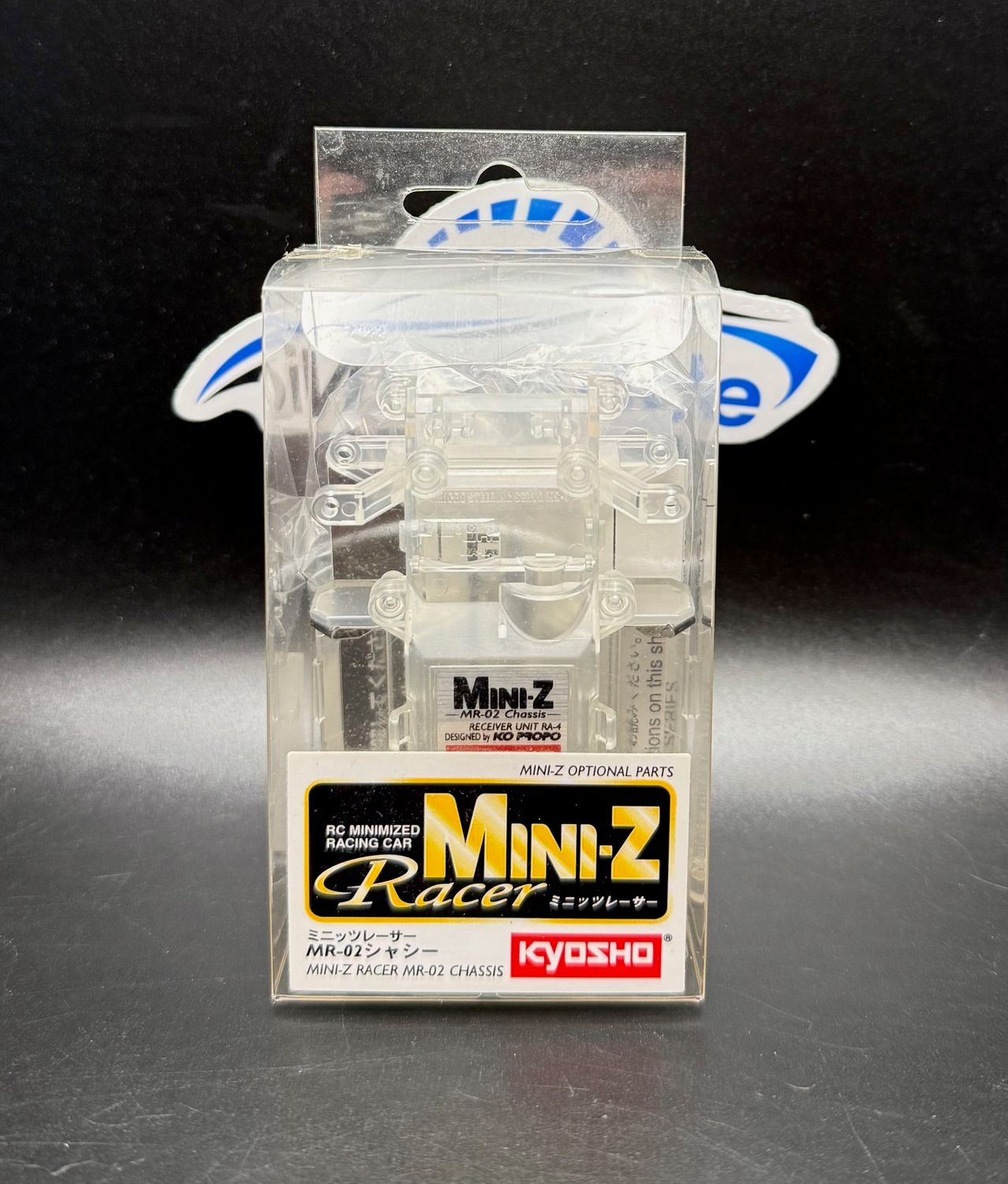 Mini-z Racer MR02 clear chassis set Rare