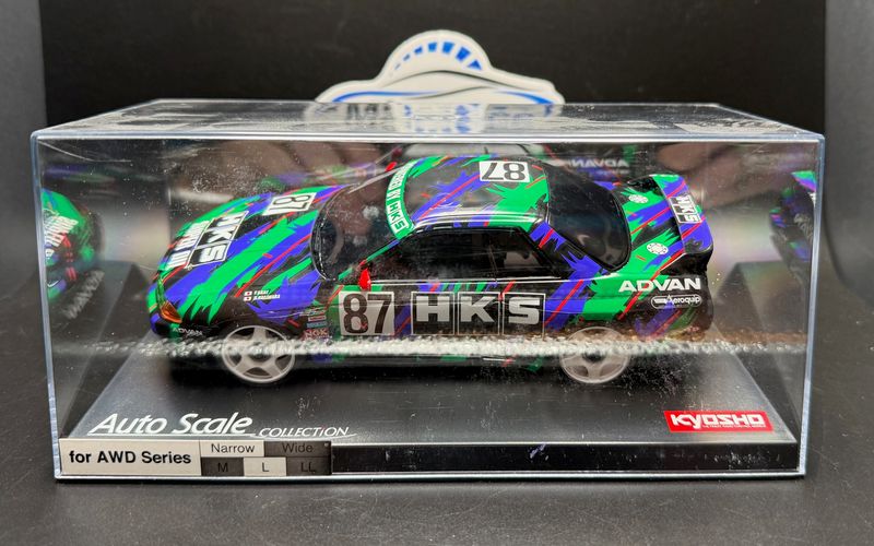 Kyosho Mini-Z Body Auto Scale Collection HKS SKYLINE (R32 GT-R) 1993 #87