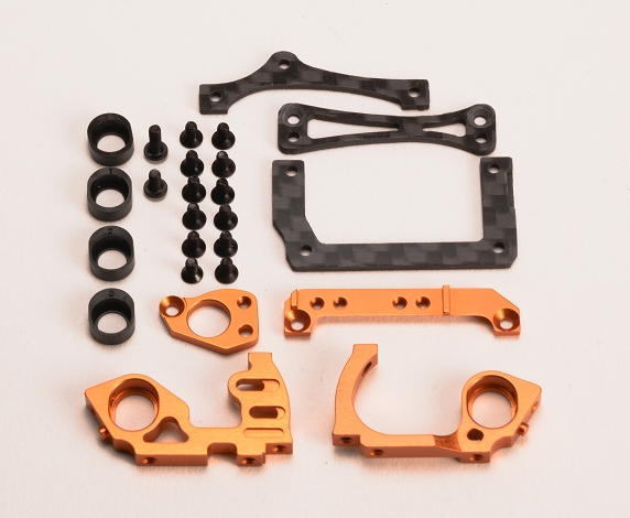 PN V5 LCG  98mm Rear Motor Mount MR3300 Orange