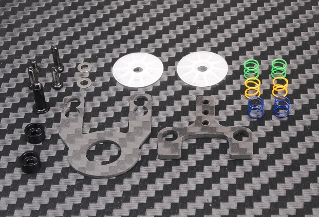 Multi-Length Disk Damper - PN Racing MR2060K Black Multi-Length Disk Damper - PN Racing MR2060K Black