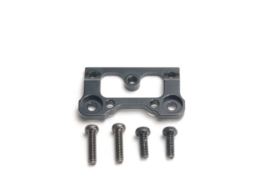 PN Racing Mini-Z V2 Alum Interchangeable Front Body Mount Base (Black) BM001K