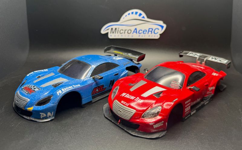 Used Lexus 2 Body lot Kyosho custom painted mini-z