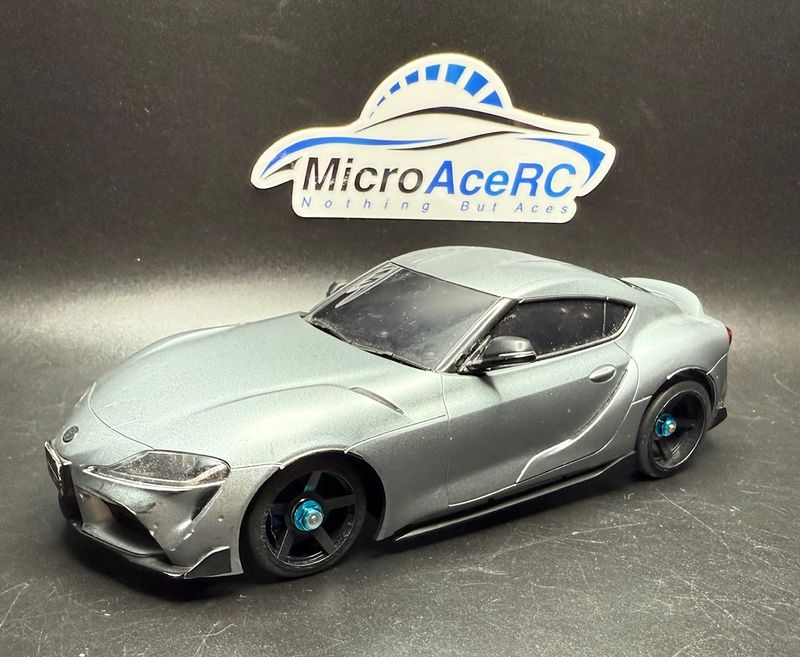 Used Rare Mini-z MR02 ASF Toyota Supra with many aluminum upgrades Used Rare Mini-z MR02 ASF Toyota Supra with many aluminum upgrades