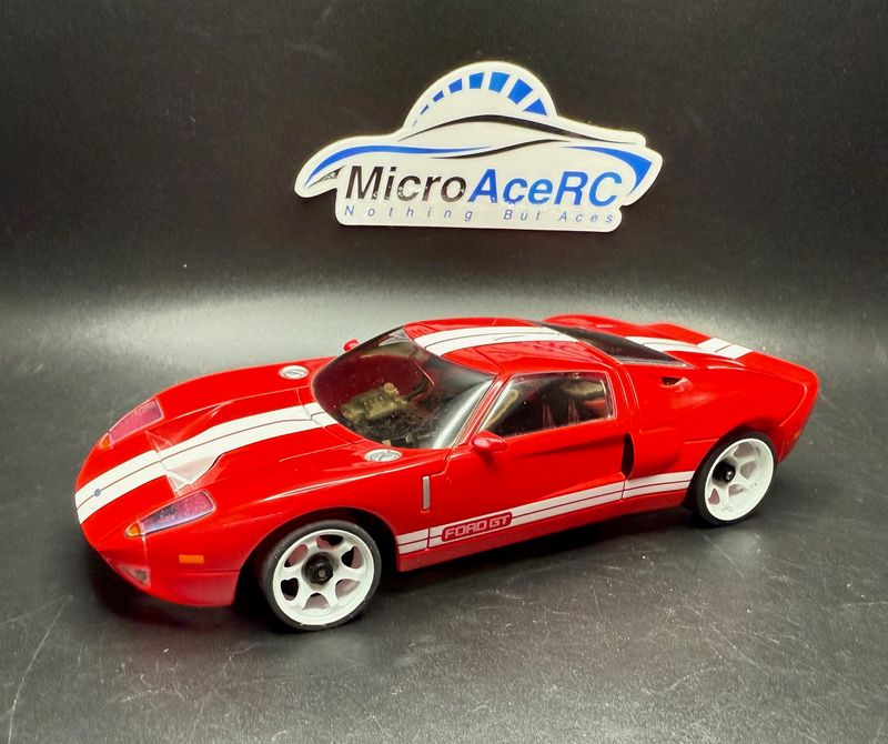 Used MR03 ASF Ford GT body with many upgrades