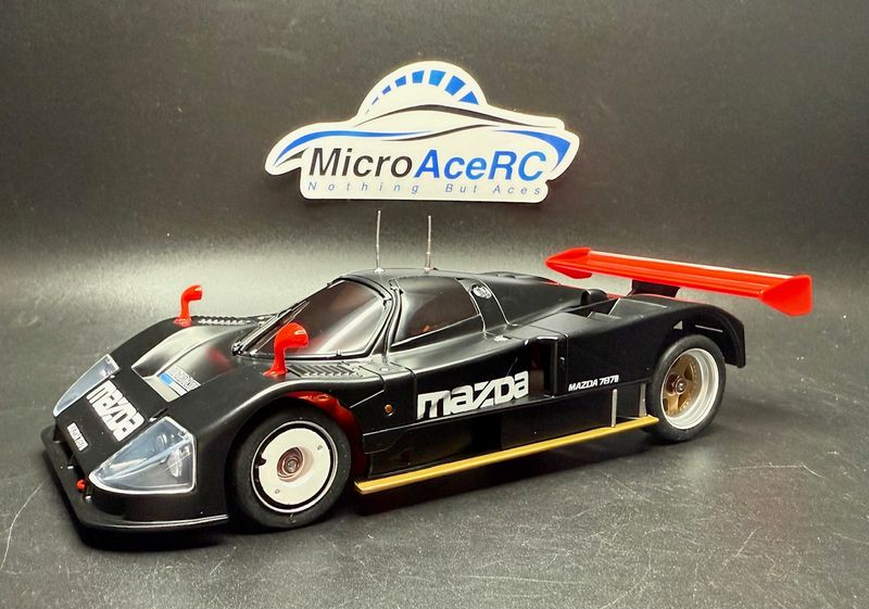 Used Mini-z MR03 ASF Very Rare Red Tiki Tiki Mazda 787B Test Car