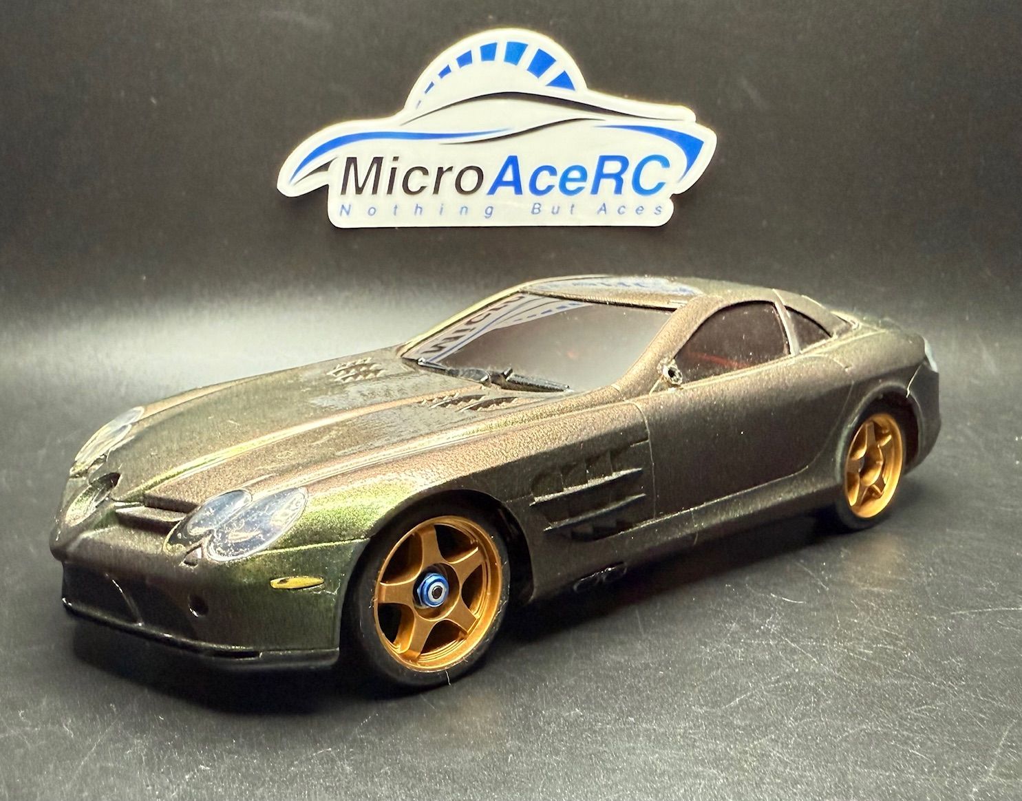 Used Mini-z MR03 ASF Many Upgrades Mercedes SLR McLaren body Used Mini-z MR03 ASF Many Upgrades Mercedes SLR McLaren body