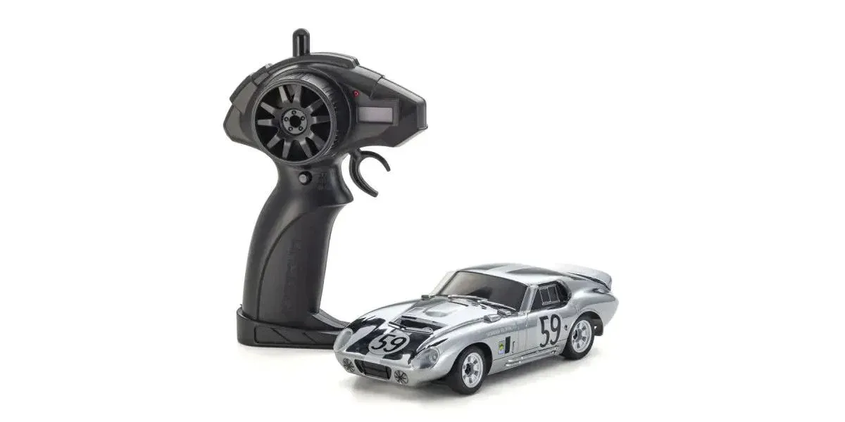My First Mini-Z: Toy-Grade RC Car Shelby Cobra Daytona - Kyosho Chrome