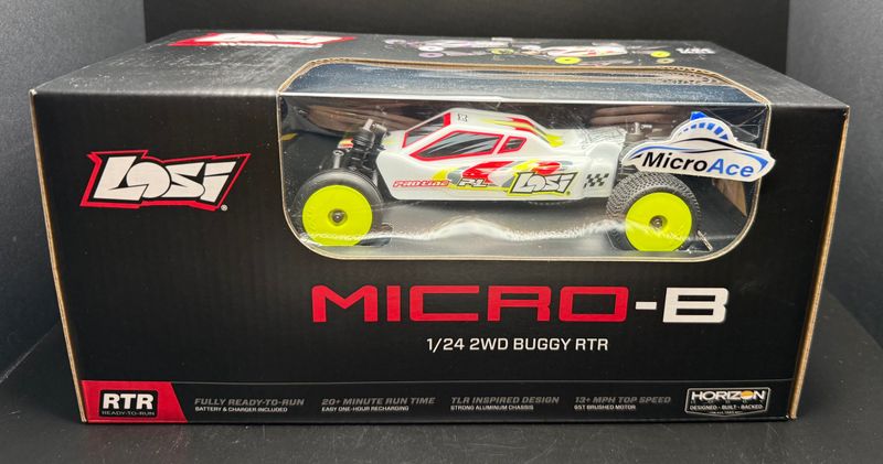 Losi Micro-B 2.0 1/24 2wd RTR Buggy White LOS00007T1