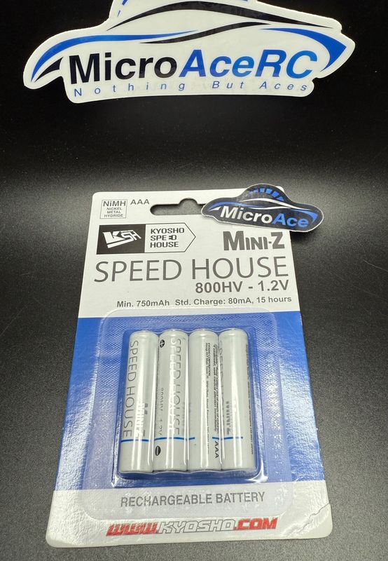 800mAH AAA Mini-Z Racing Cells - Speed House
