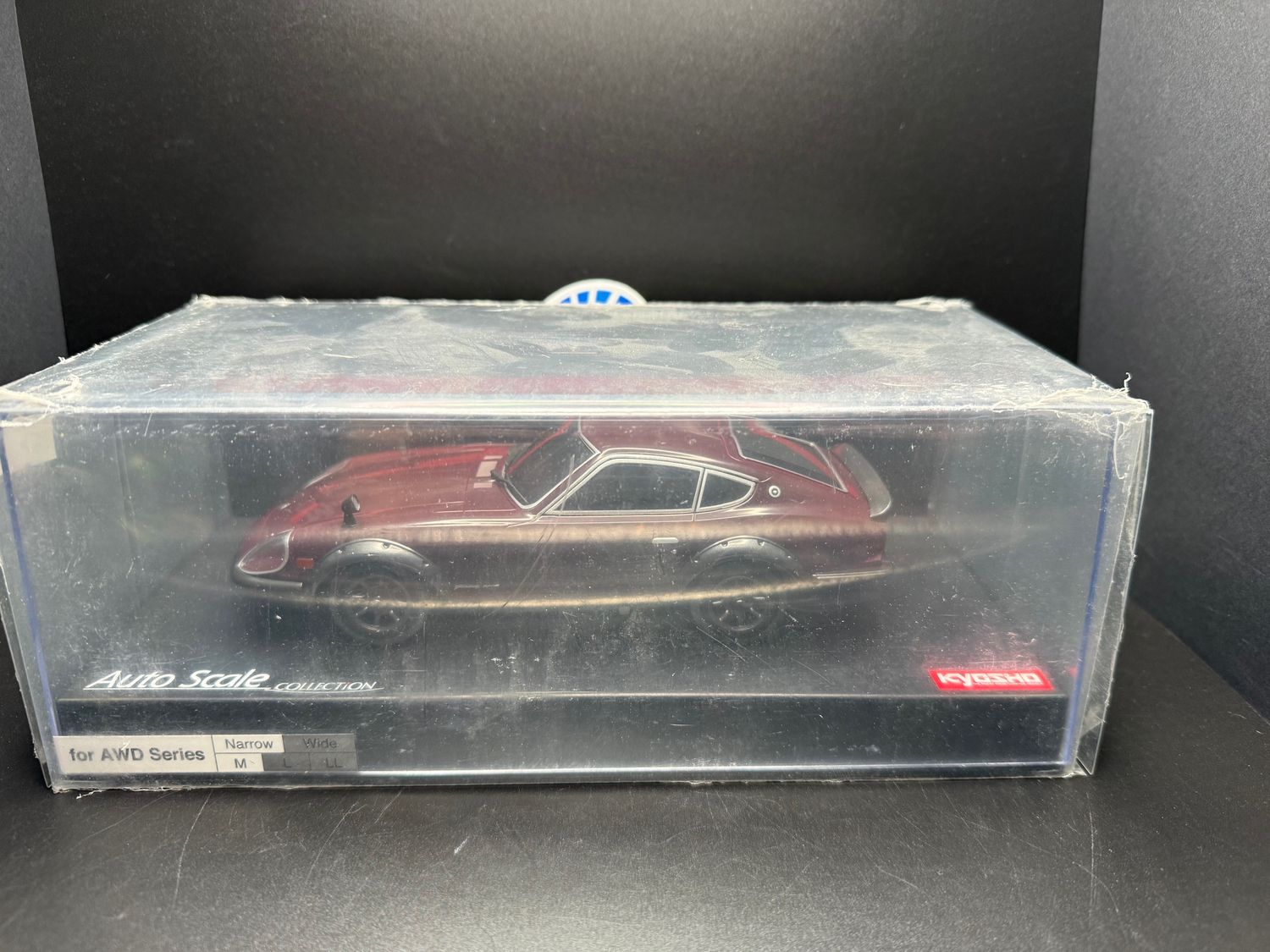 Kyosho ASC Mini-Z Body NISSAN Fairlady 240ZG Maroon MA-020 AWD RC Car #MZP467MR Original $69.99
