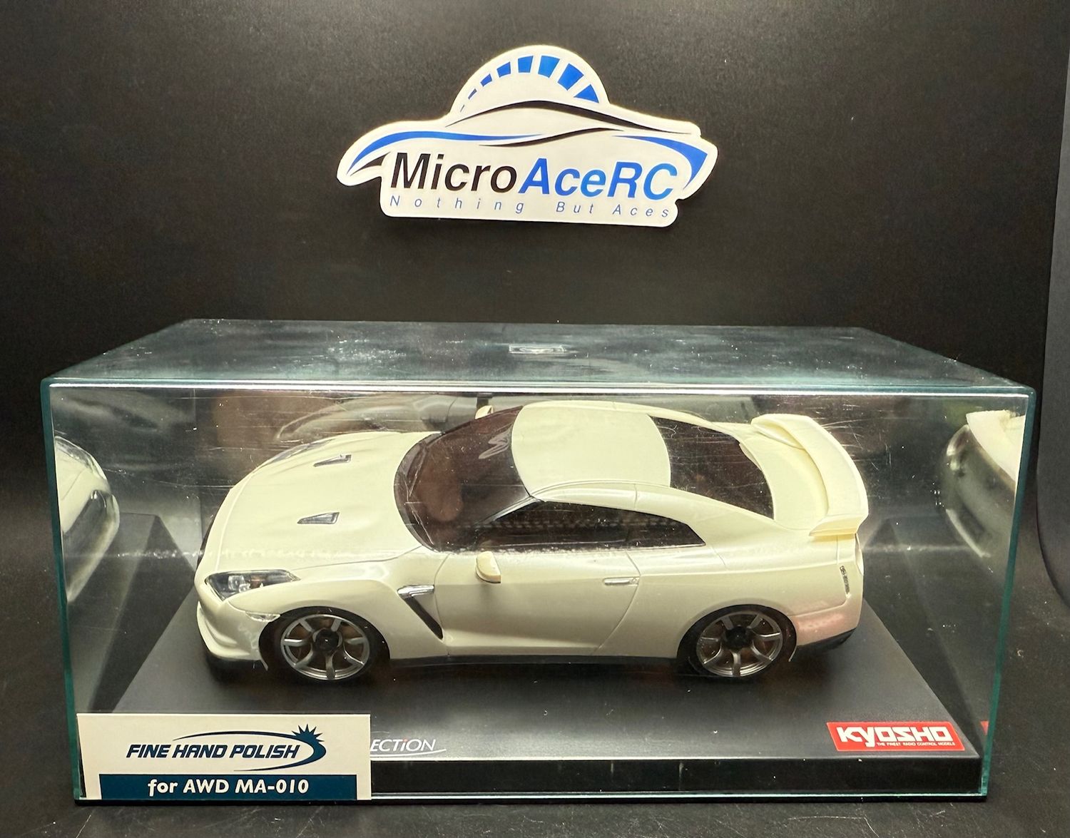 KYOSHO Mini-Z Nissan GT-R R35 - White Pearl - MZP459PW - Auto Scale Collection
