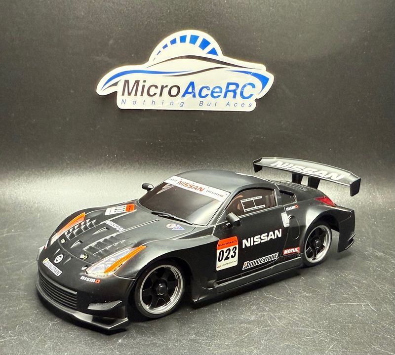 Used Kyosho Mini-Z Body Racer Nissan Nismo Z 2005 Test Car Auto Scale Collection
