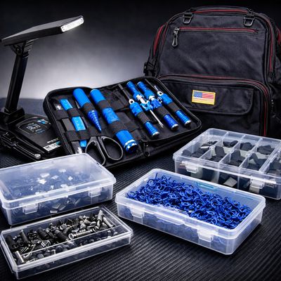 Tools, Crates, Clips, Pit Support