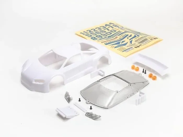 GT01 Unpainted Body Set - Jomurema White