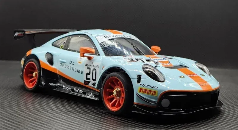 Limited Production Body Collection - Porsche 911 GT3-RS - GL-911-GT3-006 (#20 'Light Blue/Orange')