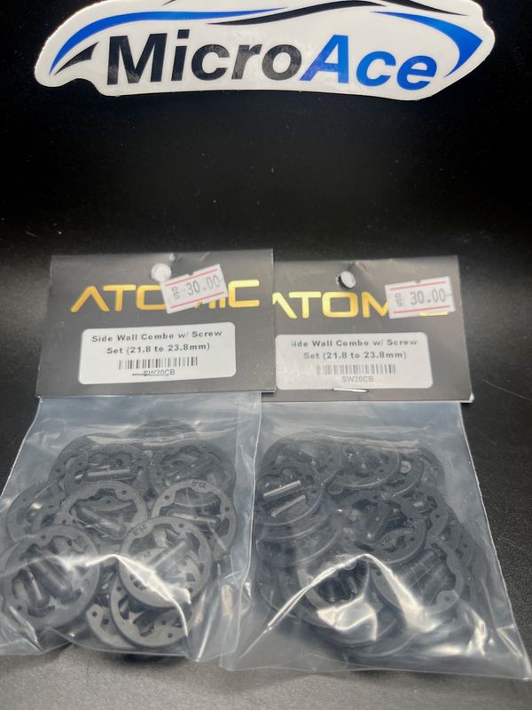 Complete Set of Side Walls for S20 Wheels - Atomic SW20CB