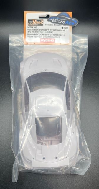 MZN166 HONDA NSX CONCEPT-GT GT500 2014 white body set