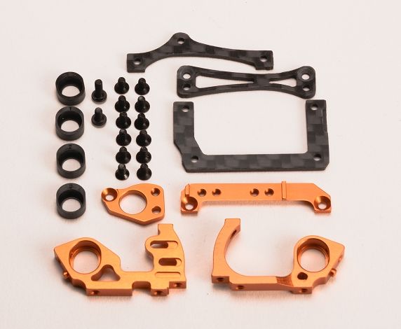 PN V5 LCG  98mm Rear Motor Mount MR3300 Orange