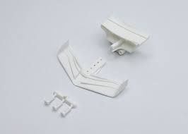 Reflex Racing FX28-012-WT FX28 Wing and Post Set - White Reflex Racing FX28-012-WT FX28 Wing and Post Set - White