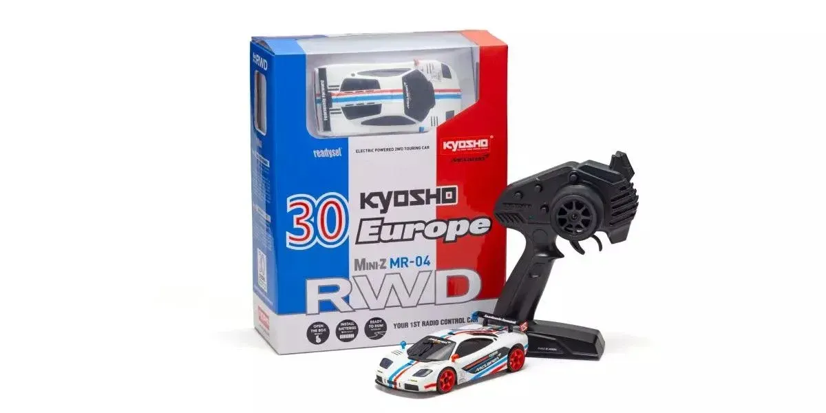FDL 30th Anniversary Mini-Z RWD ReadySet MR-04 - McLaren F1 GTR - Kyosho 32372KE