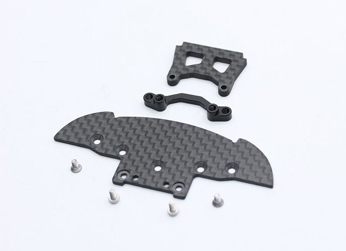 RX556 Reflex Racing Kyosho 720S Carbon Fiber Bumper and Clip Set