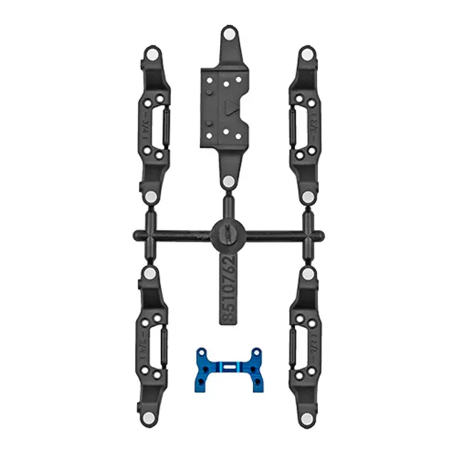 Team Associated RC28R Upper And Lower Front Arm Set