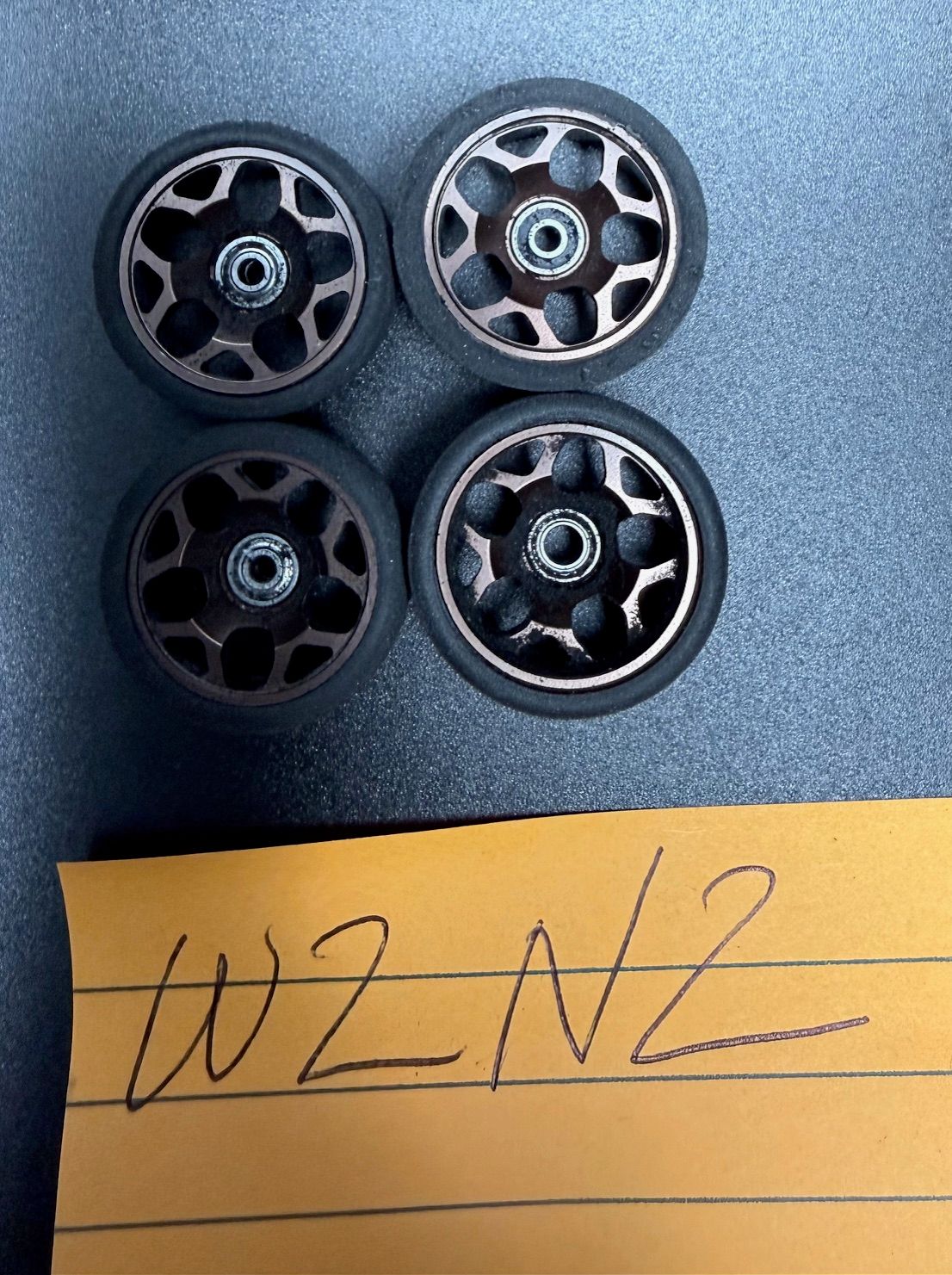 Rare Aluminum wheels for Mini-Z W2 N2 Rare Aluminum wheels for Mini-Z W2 N2