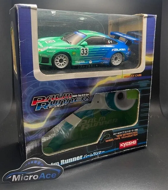 Kyosho Palm Runner Falken Porsche GT3 R/C Mini-z Ready Set Rare Vintage was $299 now $269