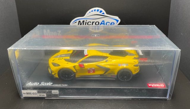 Kyosho ASC Chevrolet Corvette C8.R Yellow MZP244Y Body For MINI-Z