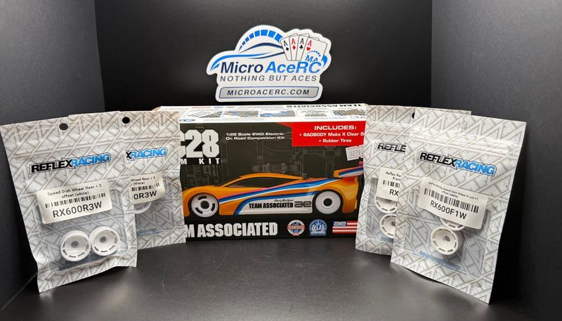 Team Associated RC28R -Kit & wheel combo deal