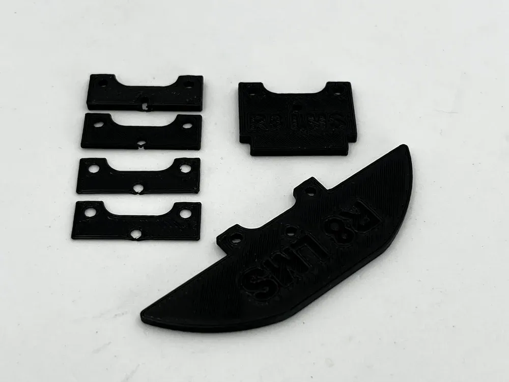 Silver Horse RC Audi R8 Bumper and Clip Set SHO703