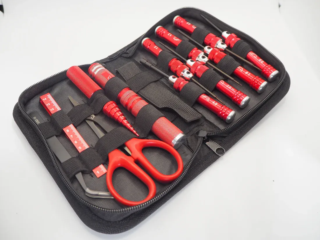 Silver Horse RC Master Tool Kit for Mini-Z and 1/28 scale Red SH0206 Silver Horse RC Master Tool Kit for Mini-Z and 1/28 scale Red SH0206