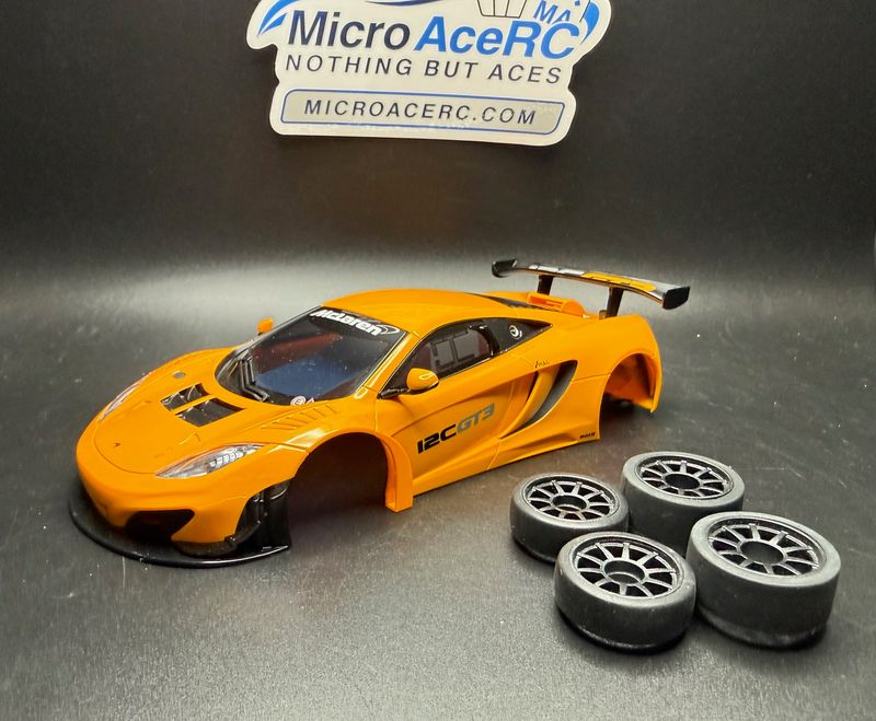 Kyosho 2013 McLaren 12C GT3 Mini-Z Body (Orange) MZP256OR