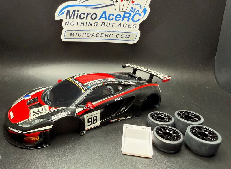 Kyosho 2013 McLaren 12C GT3 Mini-Z Body Custom with lights