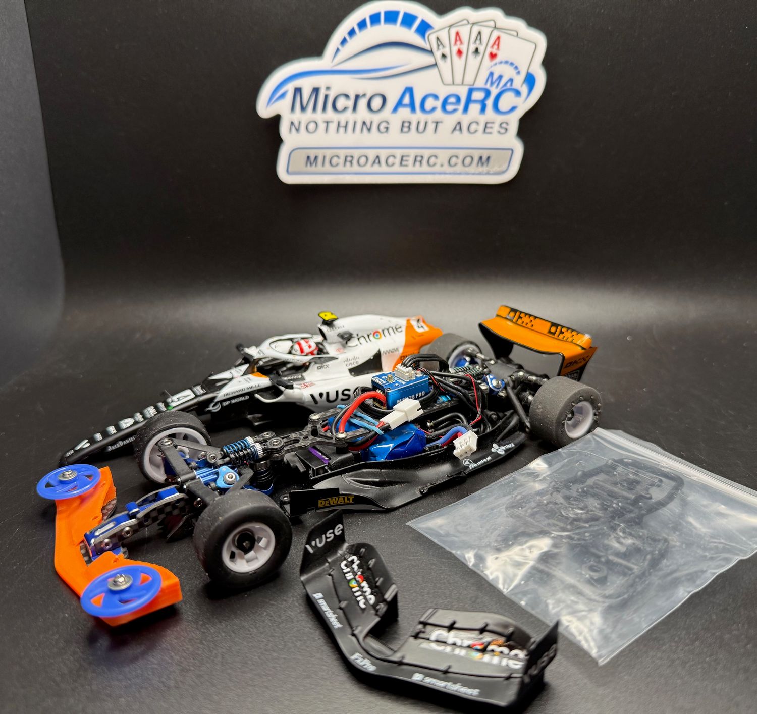 Used GL Racing FONE Bind and race lot with tons up upgrades and parts